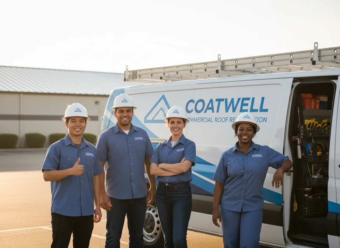 Commercial roof coating company in Waterford, CT
